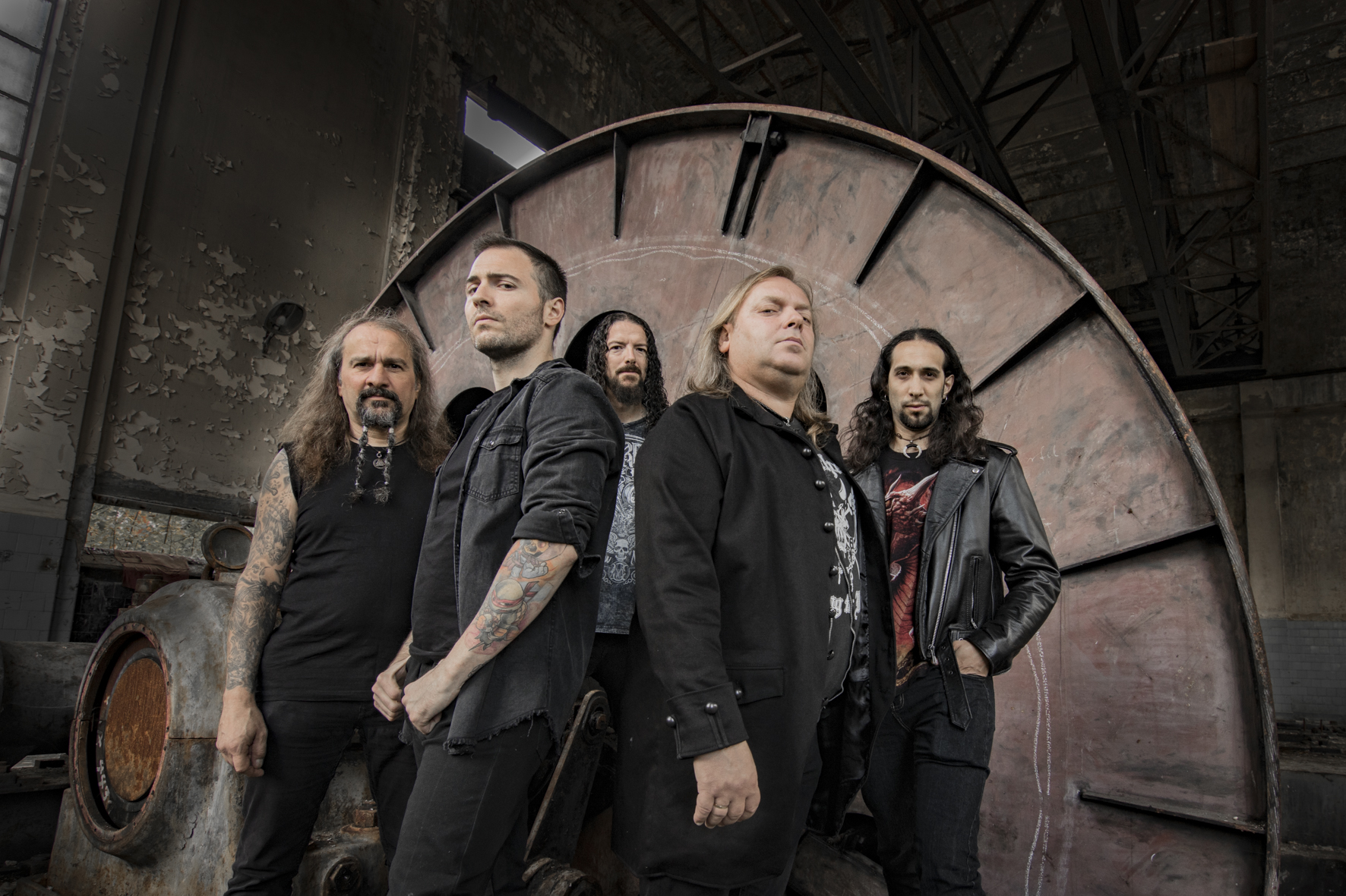 Integrantes del grupo Eden Metal